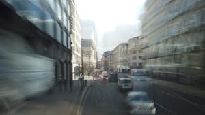 City of London Bus Lane — Buses & Cycles Only Sign