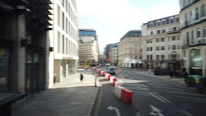 City of London Bus Lane — Buses & Cycles Only Sign