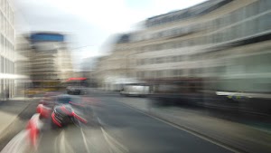 City of London Bus Lane — Buses & Cycles Only Sign