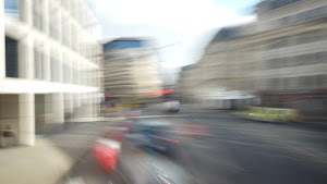 City of London Bus Lane — Buses & Cycles Only Sign