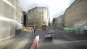 City of London Bus Lane — Buses & Cycles Only Sign
