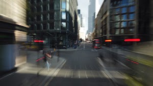 City of London Bus Lane — Buses & Cycles Only Sign