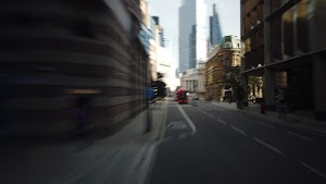 City of London Bus Lane — Buses & Cycles Only Sign