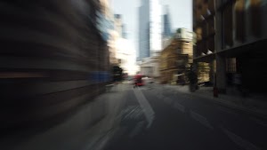 City of London Bus Lane — Buses & Cycles Only Sign