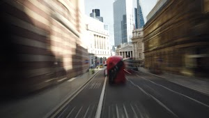 City of London Bus Lane — Buses & Cycles Only Sign