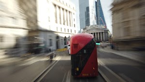 City of London Bus Lane — Buses & Cycles Only Sign