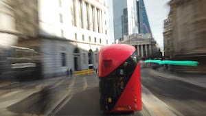 City of London Bus Lane — Buses & Cycles Only Sign