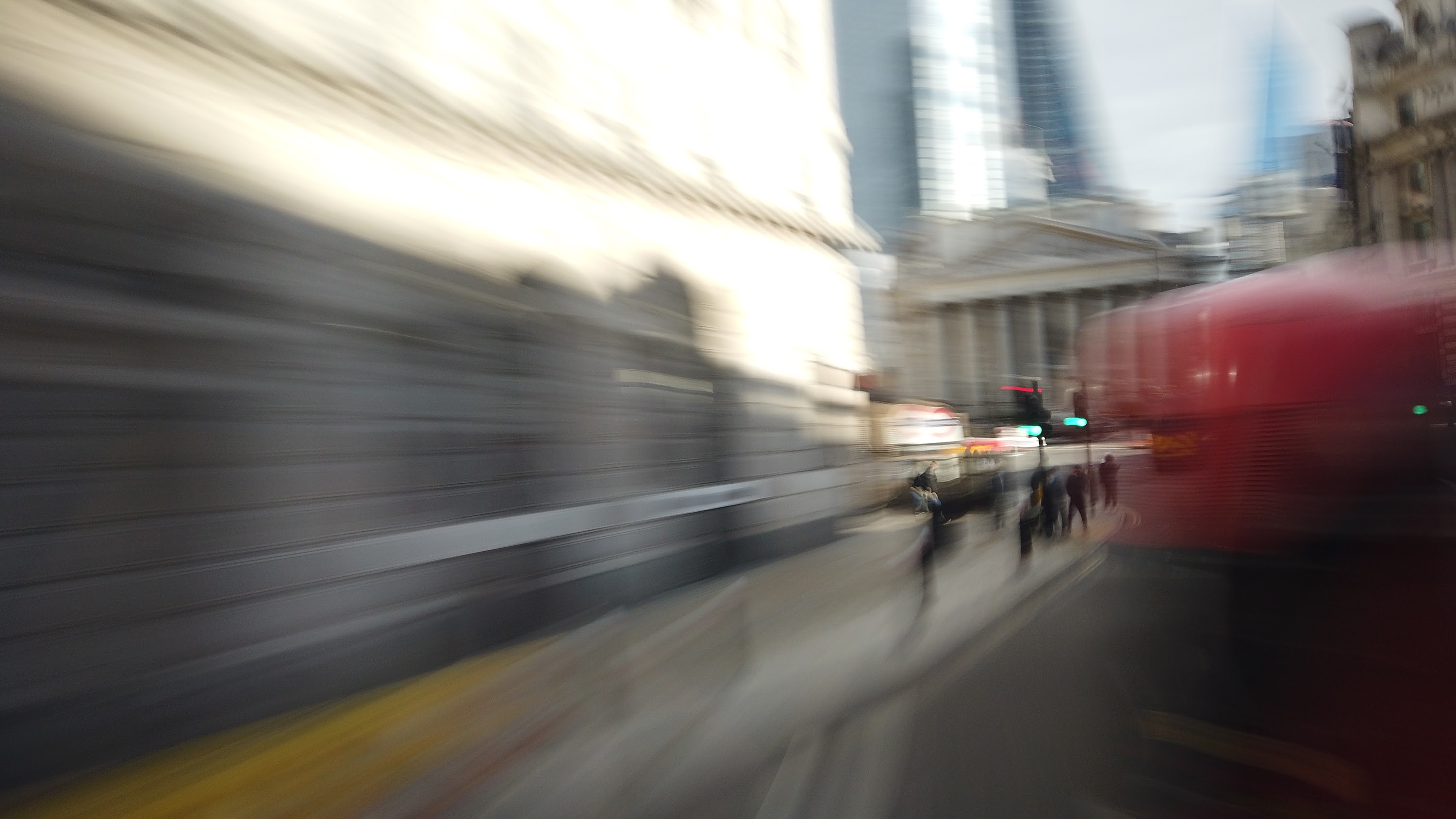 City of London Bus Lane — Buses & Cycles Only Sign