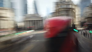 City of London Bus Lane — Buses & Cycles Only Sign