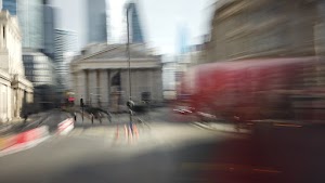 City of London Bus Lane — Buses & Cycles Only Sign