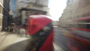 City of London Bus Lane — Buses & Cycles Only Sign