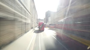 City of London Bus Lane — Buses & Cycles Only Sign