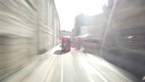 City of London Bus Lane — Buses & Cycles Only Sign