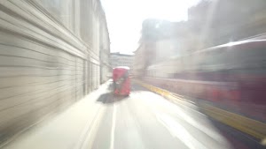 City of London Bus Lane — Buses & Cycles Only Sign