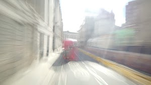 City of London Bus Lane — Buses & Cycles Only Sign