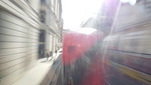 City of London Bus Lane — Buses & Cycles Only Sign