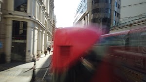 City of London Bus Lane — Buses & Cycles Only Sign