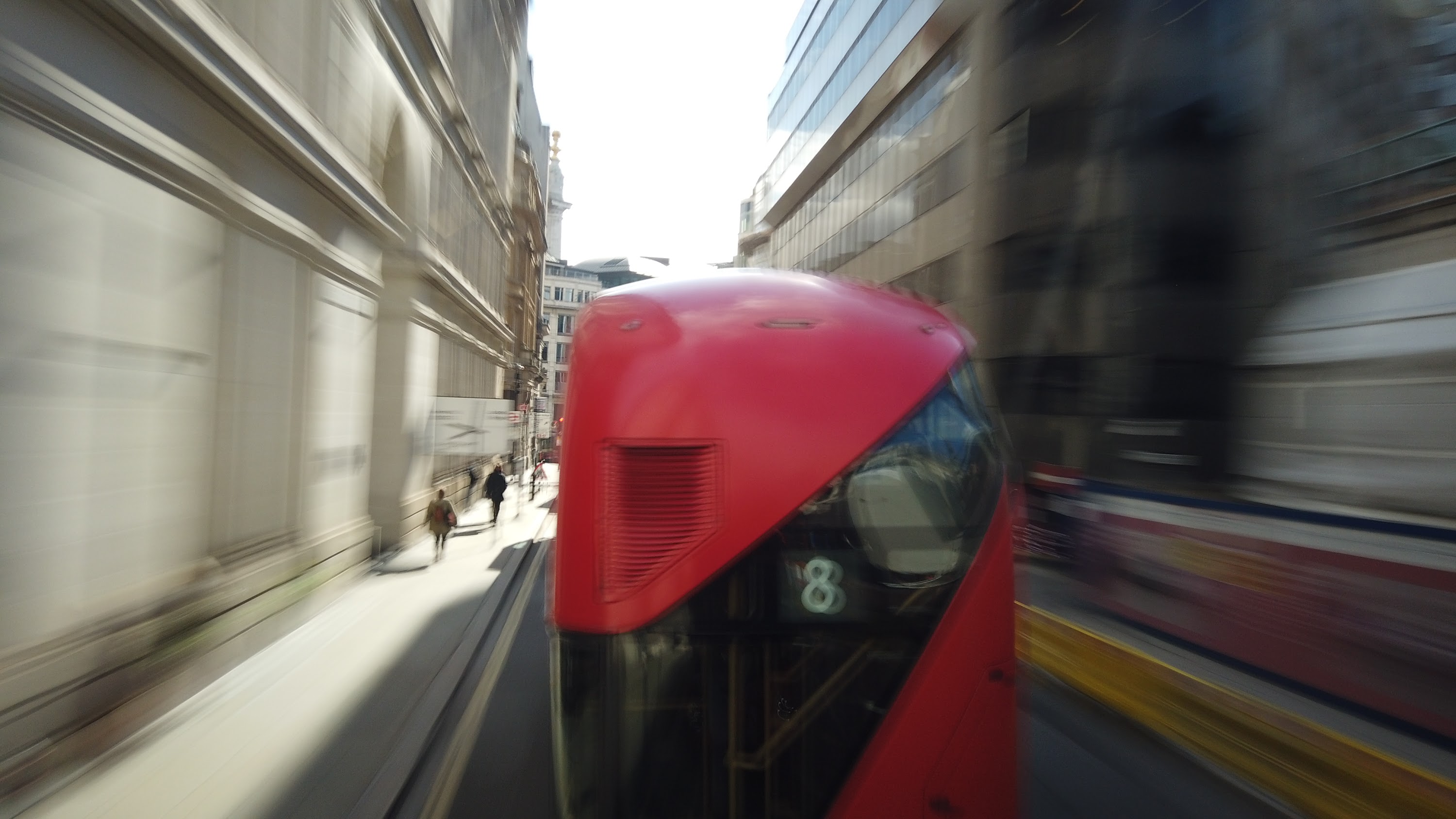 City of London Bus Lane — Buses & Cycles Only Sign