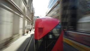 City of London Bus Lane — Buses & Cycles Only Sign
