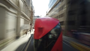 City of London Bus Lane — Buses & Cycles Only Sign