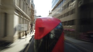 City of London Bus Lane — Buses & Cycles Only Sign