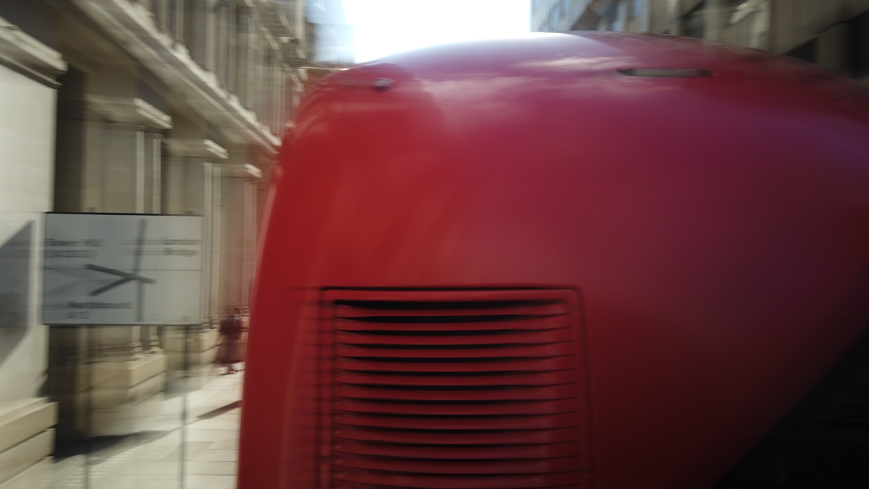 City of London Bus Lane — Buses & Cycles Only Sign