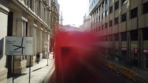 City of London Bus Lane — Buses & Cycles Only Sign