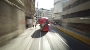 City of London Bus Lane — Buses & Cycles Only Sign