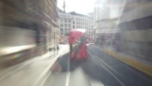City of London Bus Lane — Buses & Cycles Only Sign
