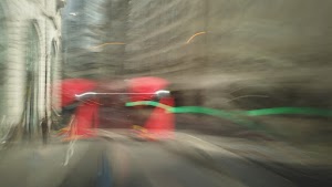 City of London Bus Lane — Buses & Cycles Only Sign
