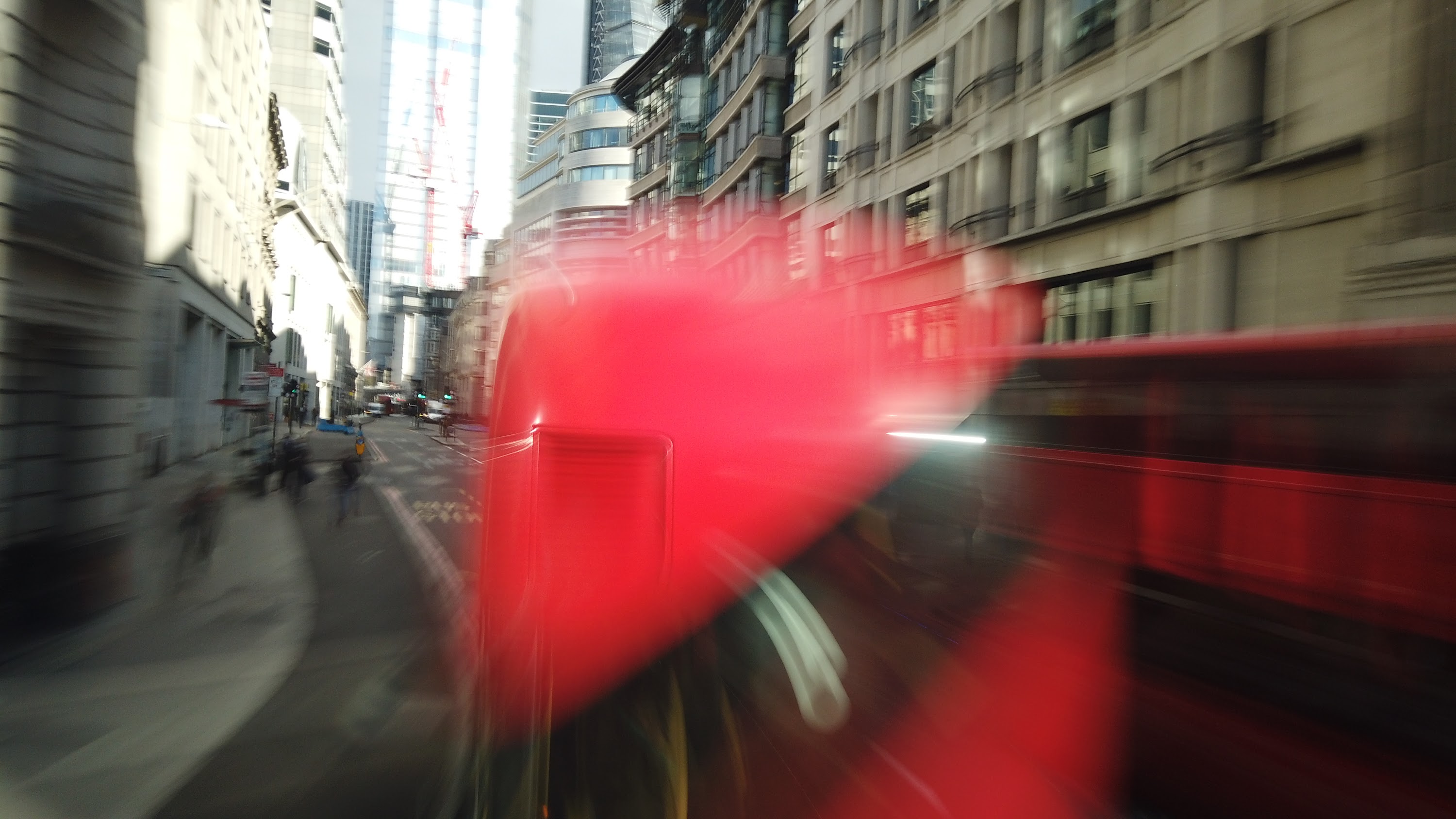 City of London Bus Lane — Buses & Cycles Only Sign