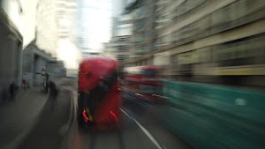 City of London Bus Lane — Buses & Cycles Only Sign