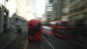 City of London Bus Lane — Buses & Cycles Only Sign