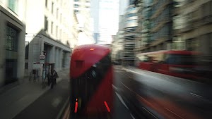 City of London Bus Lane — Buses & Cycles Only Sign