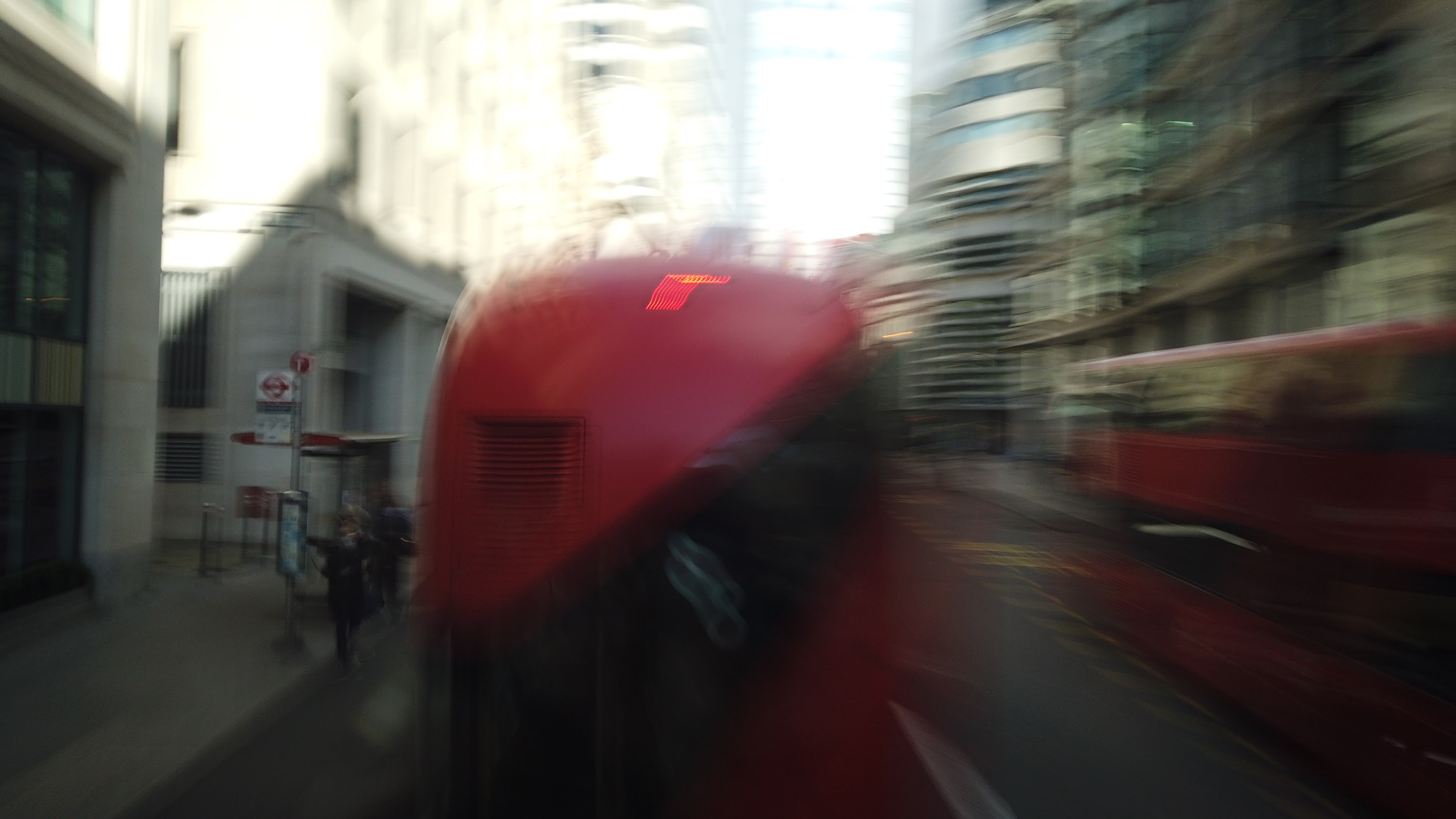 City of London Bus Lane — Buses & Cycles Only Sign