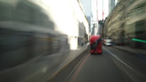 City of London Bus Lane — Buses & Cycles Only Sign