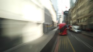 City of London Bus Lane — Buses & Cycles Only Sign