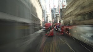City of London Bus Lane — Buses & Cycles Only Sign