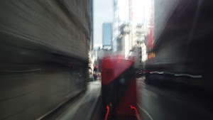 City of London Bus Lane — Buses & Cycles Only Sign