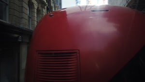 City of London Bus Lane — Buses & Cycles Only Sign