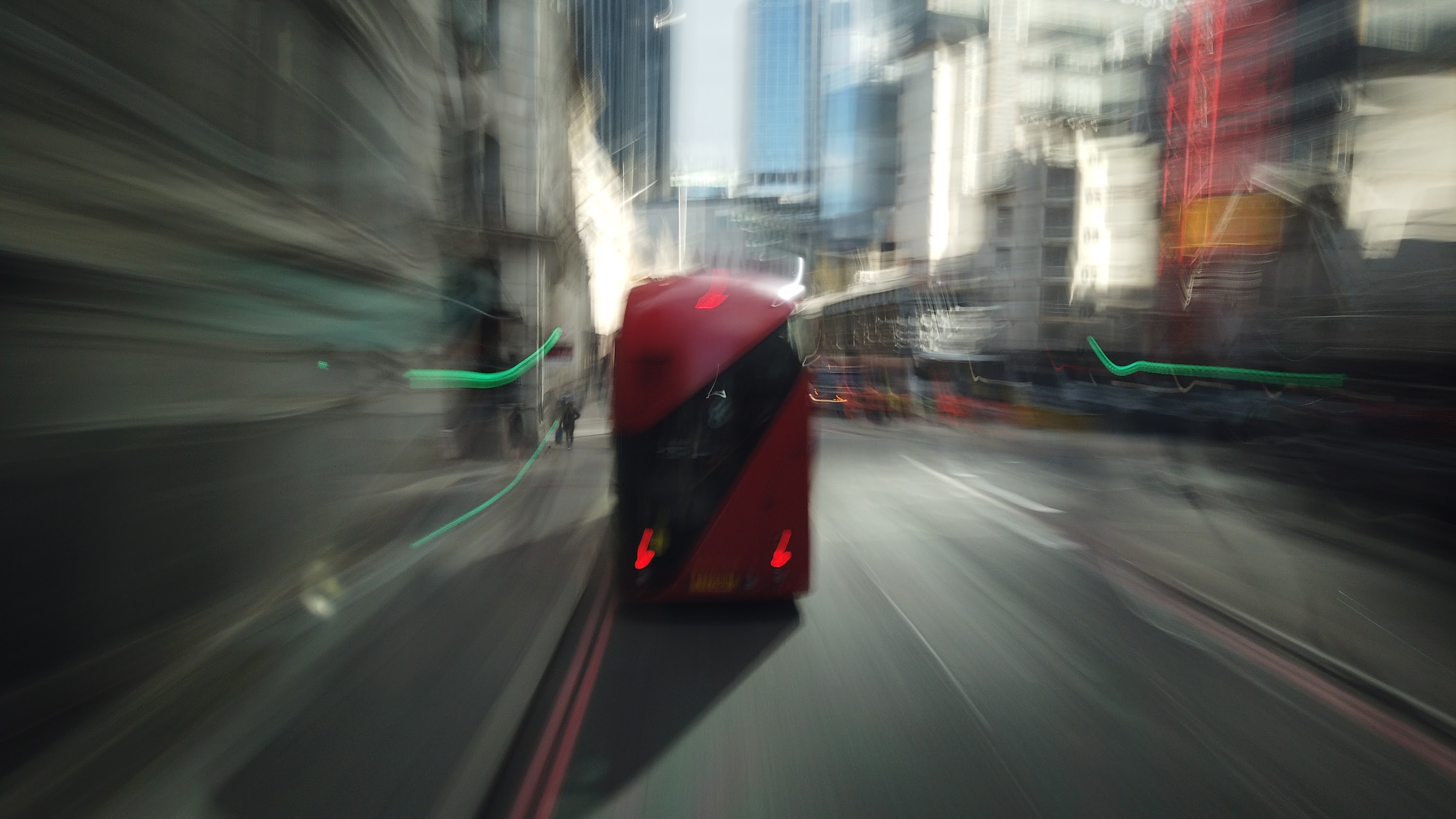 City of London Bus Lane — Buses & Cycles Only Sign