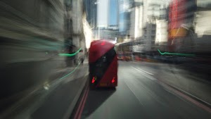 City of London Bus Lane — Buses & Cycles Only Sign