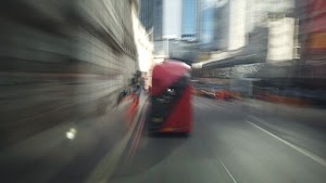 City of London Bus Lane — Buses & Cycles Only Sign