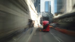 City of London Bus Lane — Buses & Cycles Only Sign