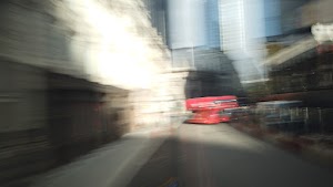 City of London Bus Lane — Buses & Cycles Only Sign