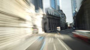 City of London Bus Lane — Buses & Cycles Only Sign