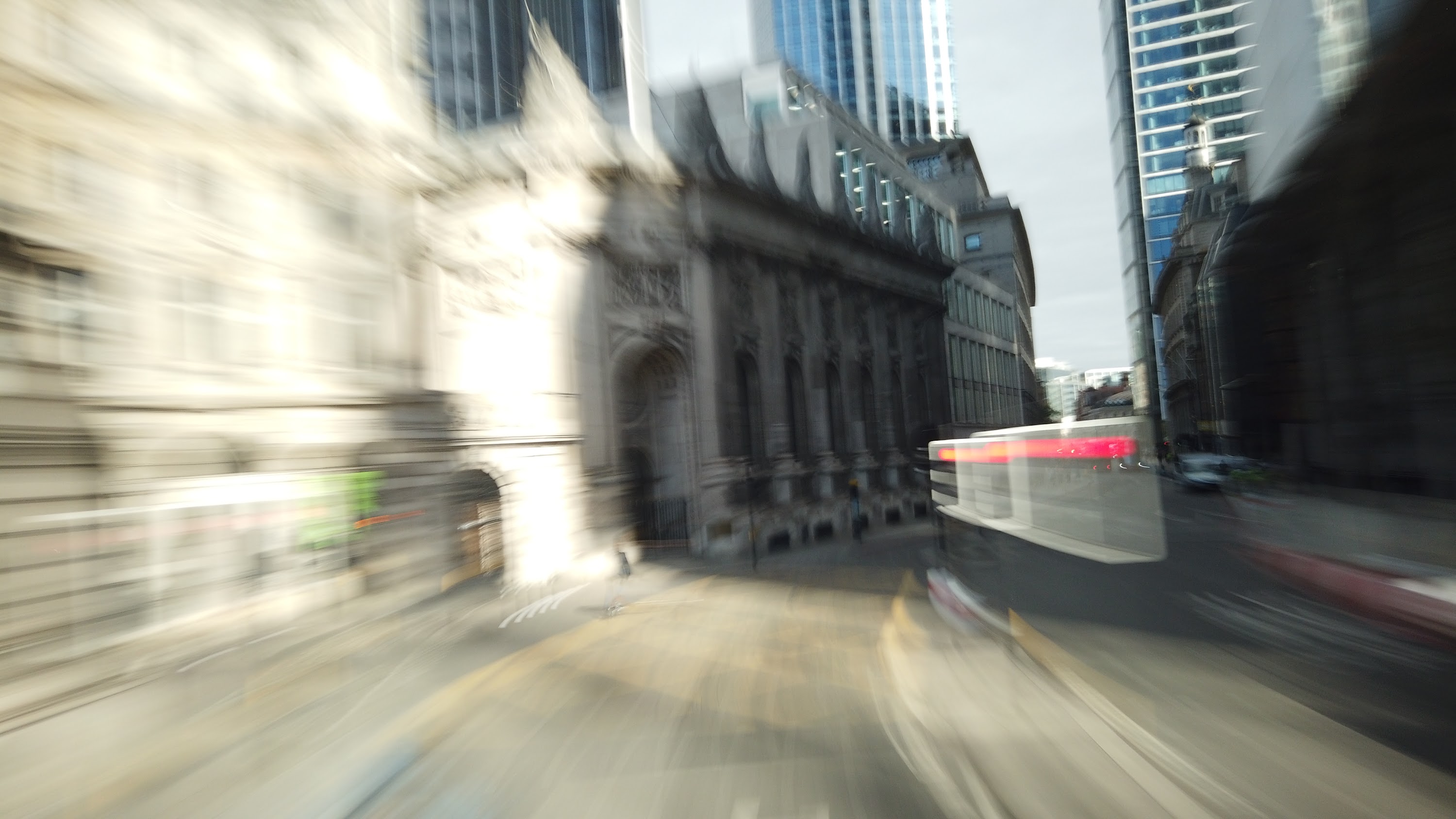 City of London Bus Lane — Buses & Cycles Only Sign