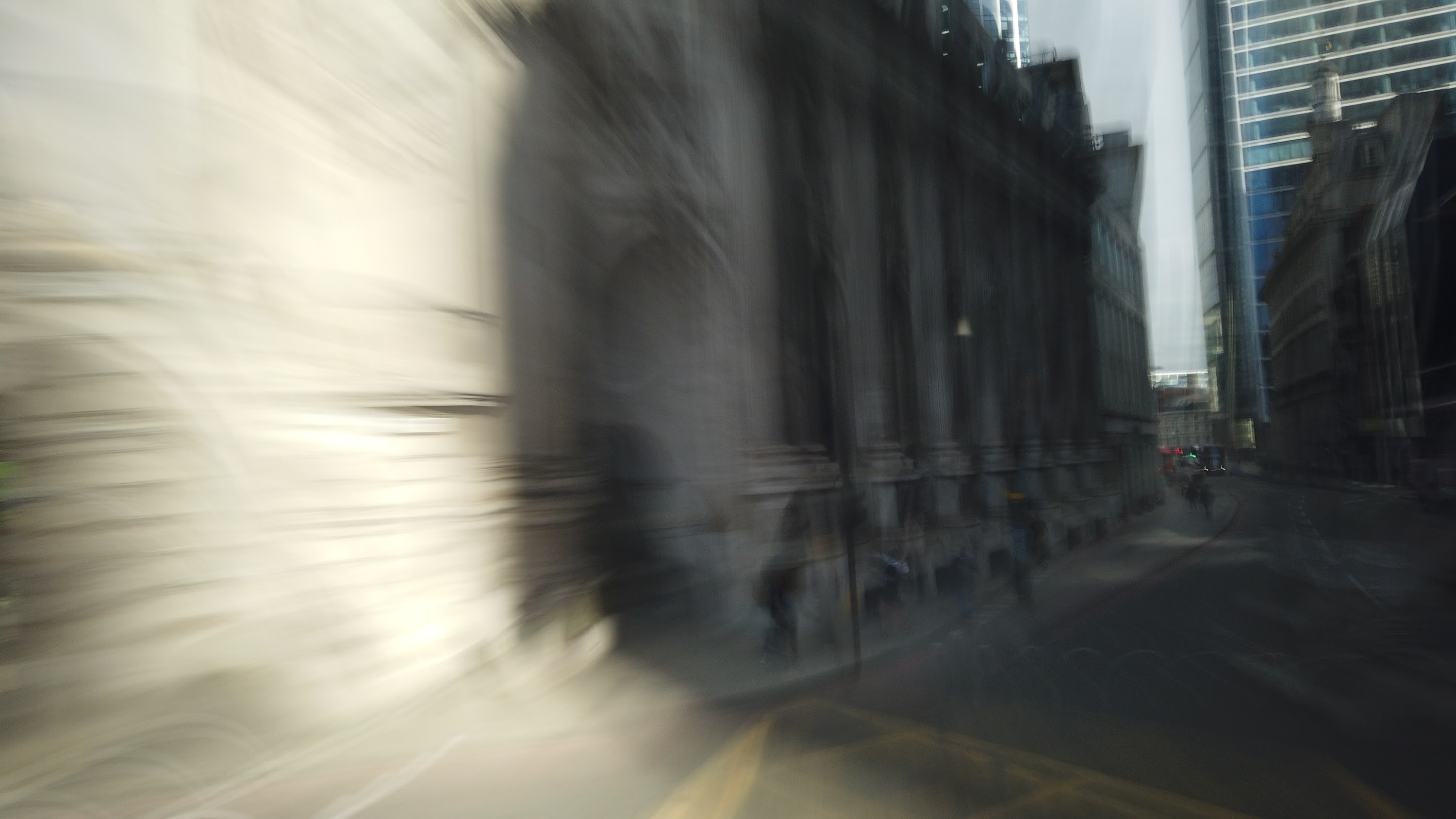 City of London Bus Lane — Buses & Cycles Only Sign