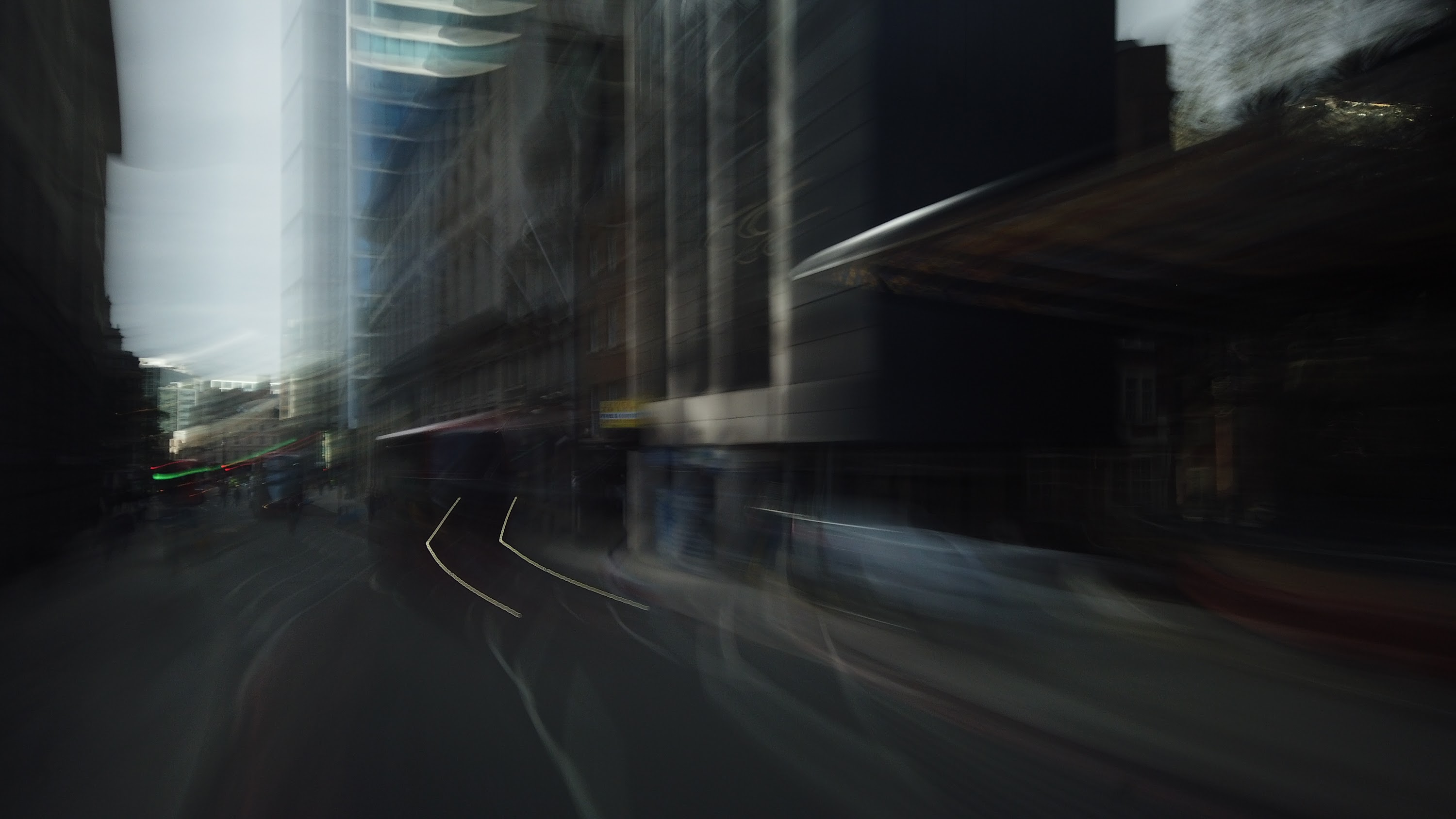 City of London Bus Lane — Buses & Cycles Only Sign