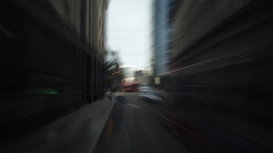 City of London Bus Lane — Buses & Cycles Only Sign
